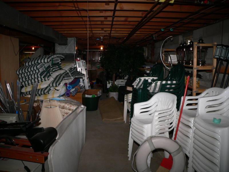 The Basement Before Remodeling